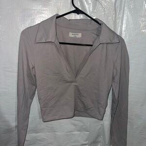 Babaton Women's Gray Blouse